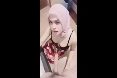 Jilbab Manis Baru Belajar Sedot Langsung Jago WOT